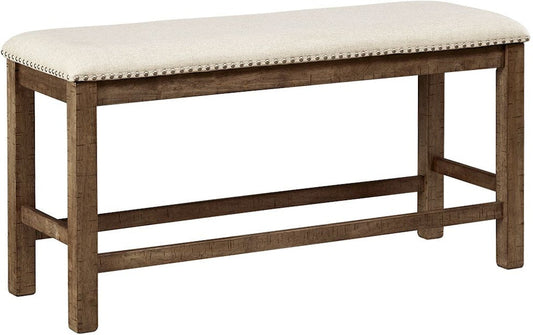 Moriville Uphol counter height bench