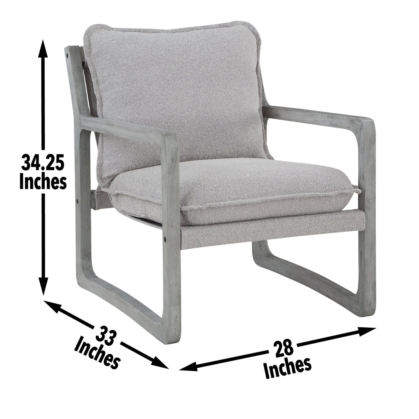 Kai Gray Accent Chair