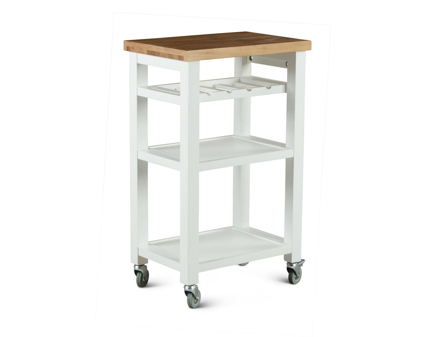 Belden Kitchen Cart White