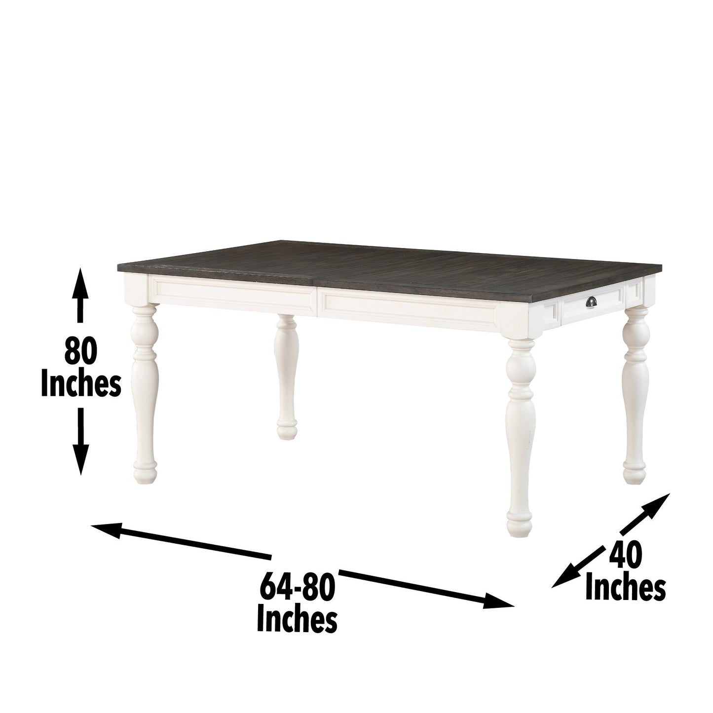 Joanna Two Tone Dining Table