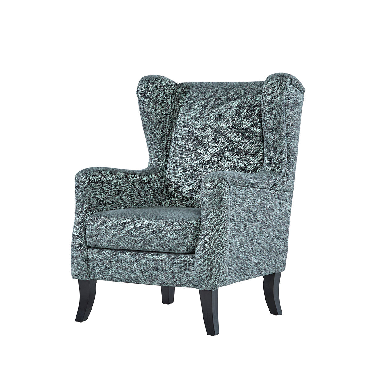 11400 - Gabon Platinum Wing Back Chair