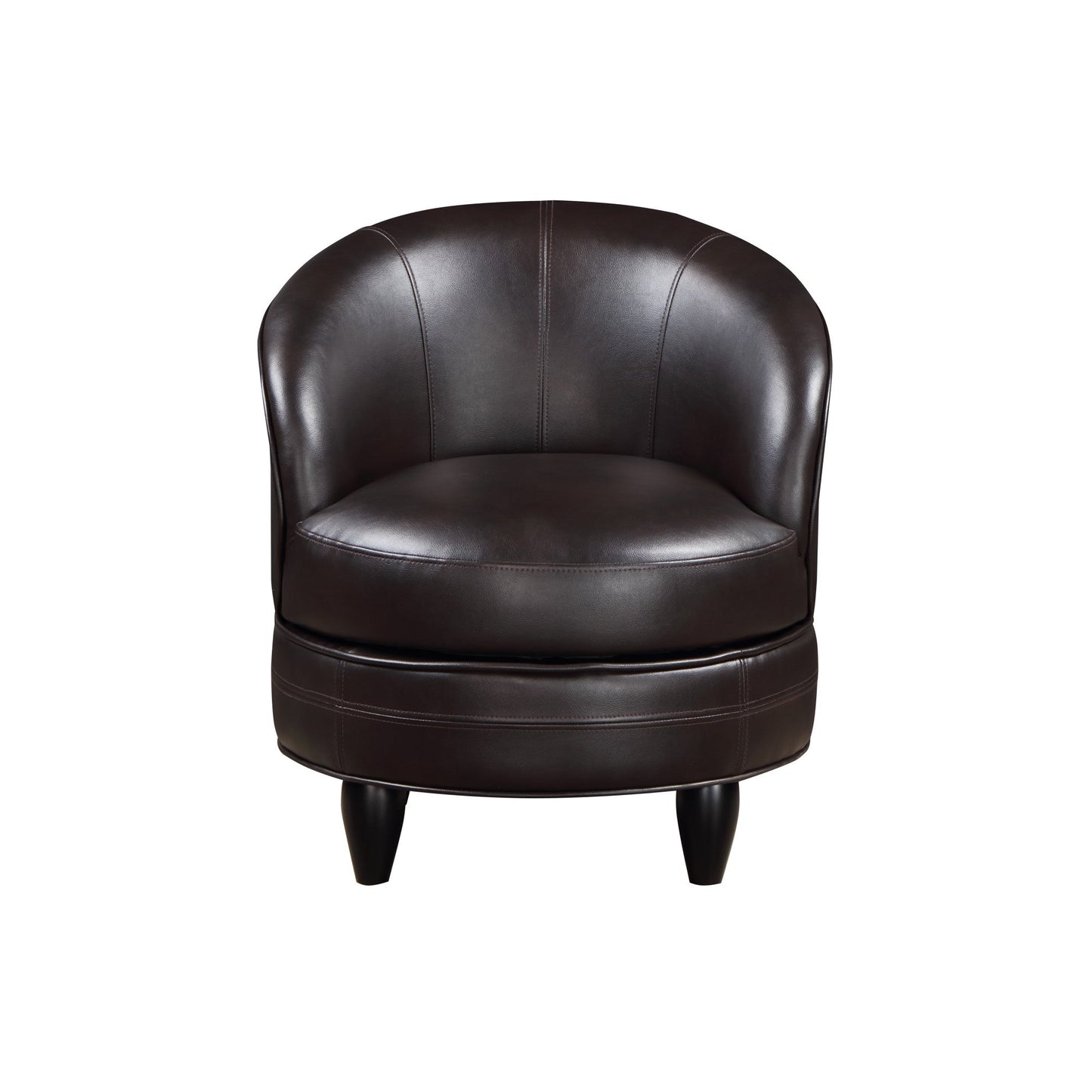 Sophia Accent Chair Brown PU