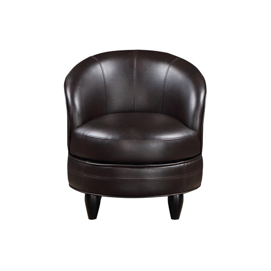 Sophia Accent Chair Brown PU