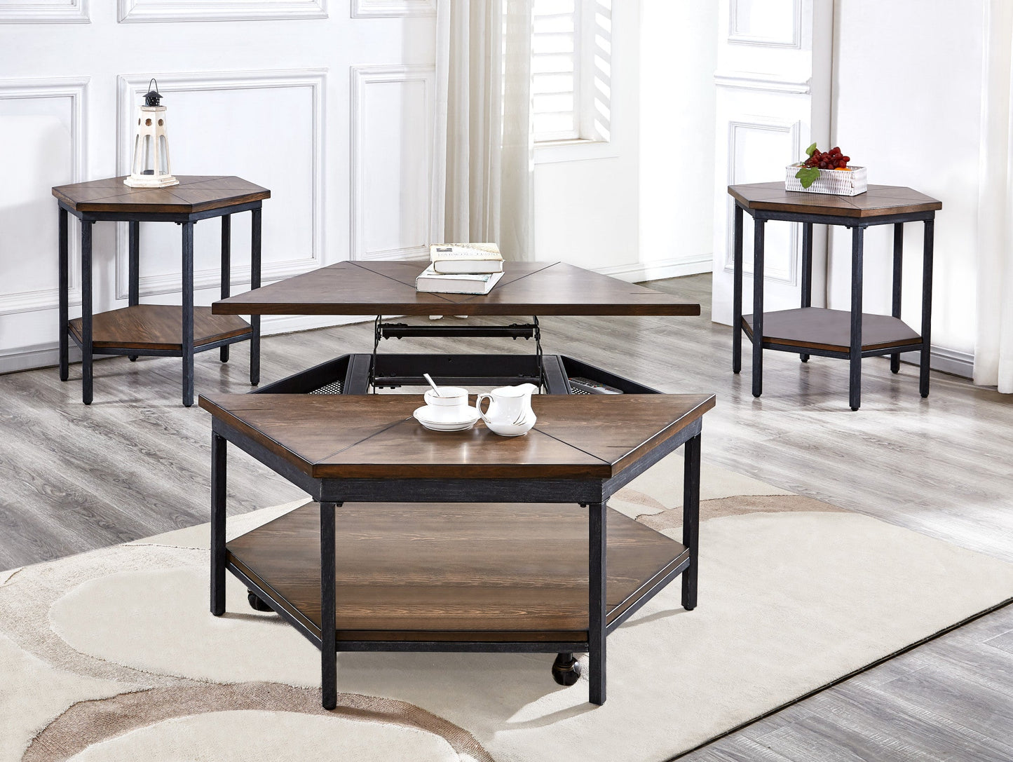 Ultimo Hexagon LiftTop Cocktail