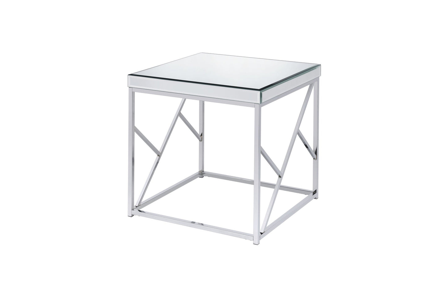 Evelyn Mirror Top End Table