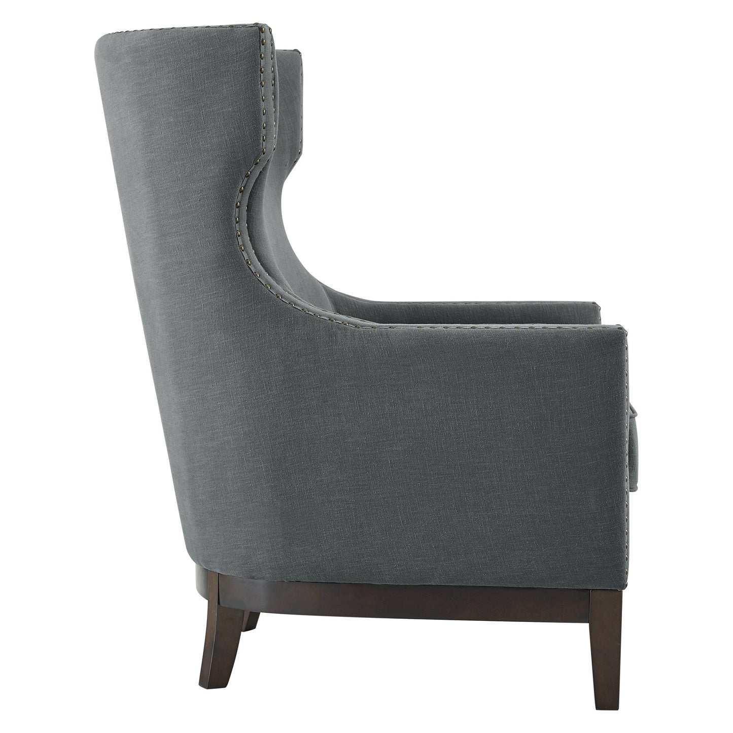 Roswell Linen Accent Chair w/
