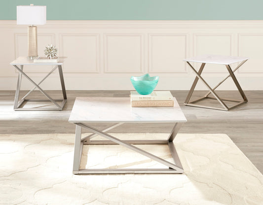 Zurich 3pc Occasional Table Set