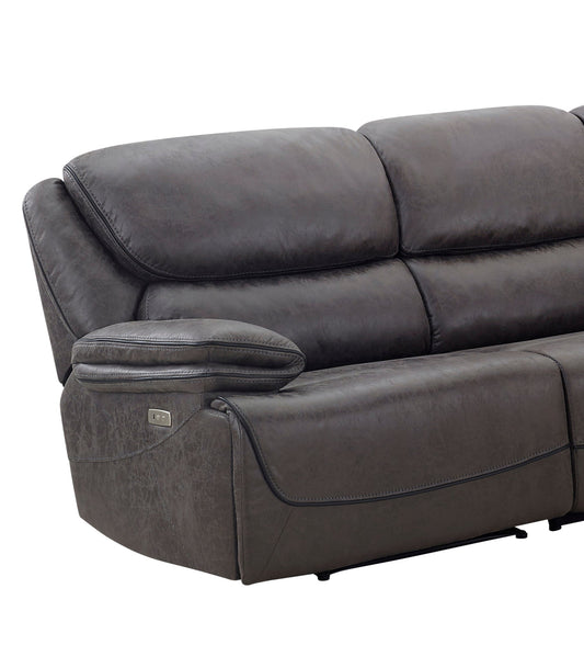 Plaza Sectional LA Pwr Recliner