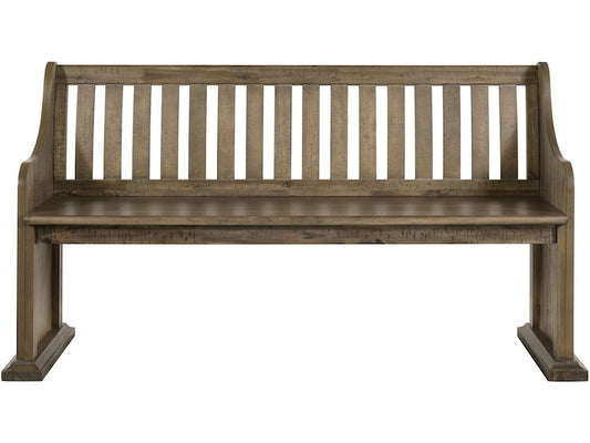 STONE Pew Bench (Gray)