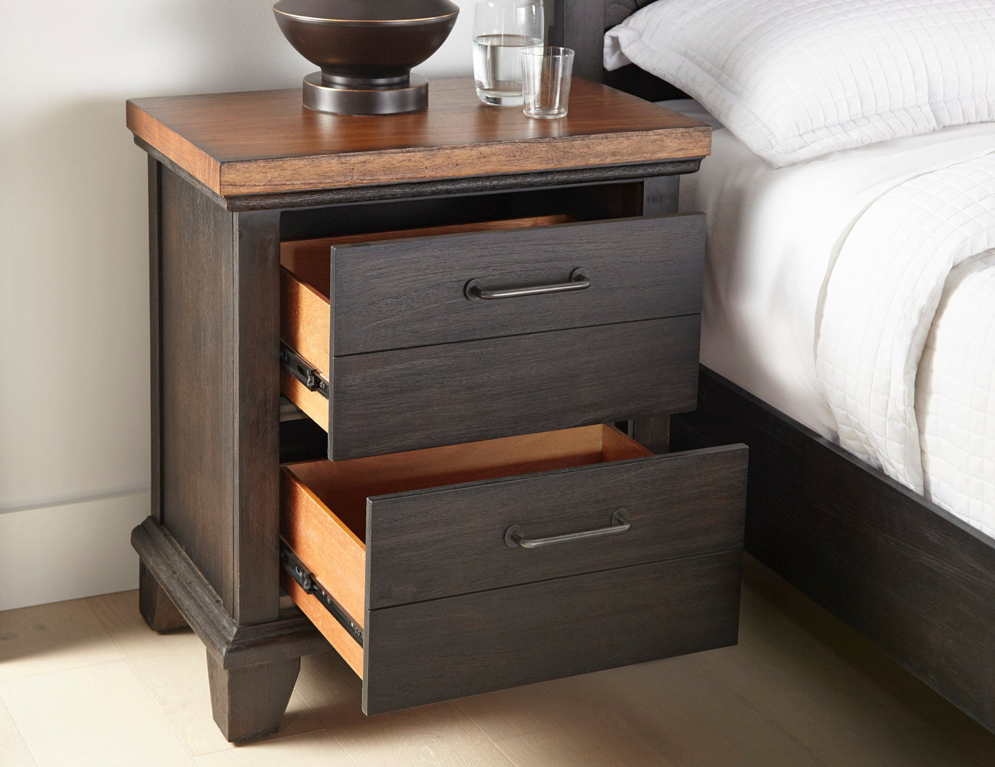 Bear Creek Nightstand Brown