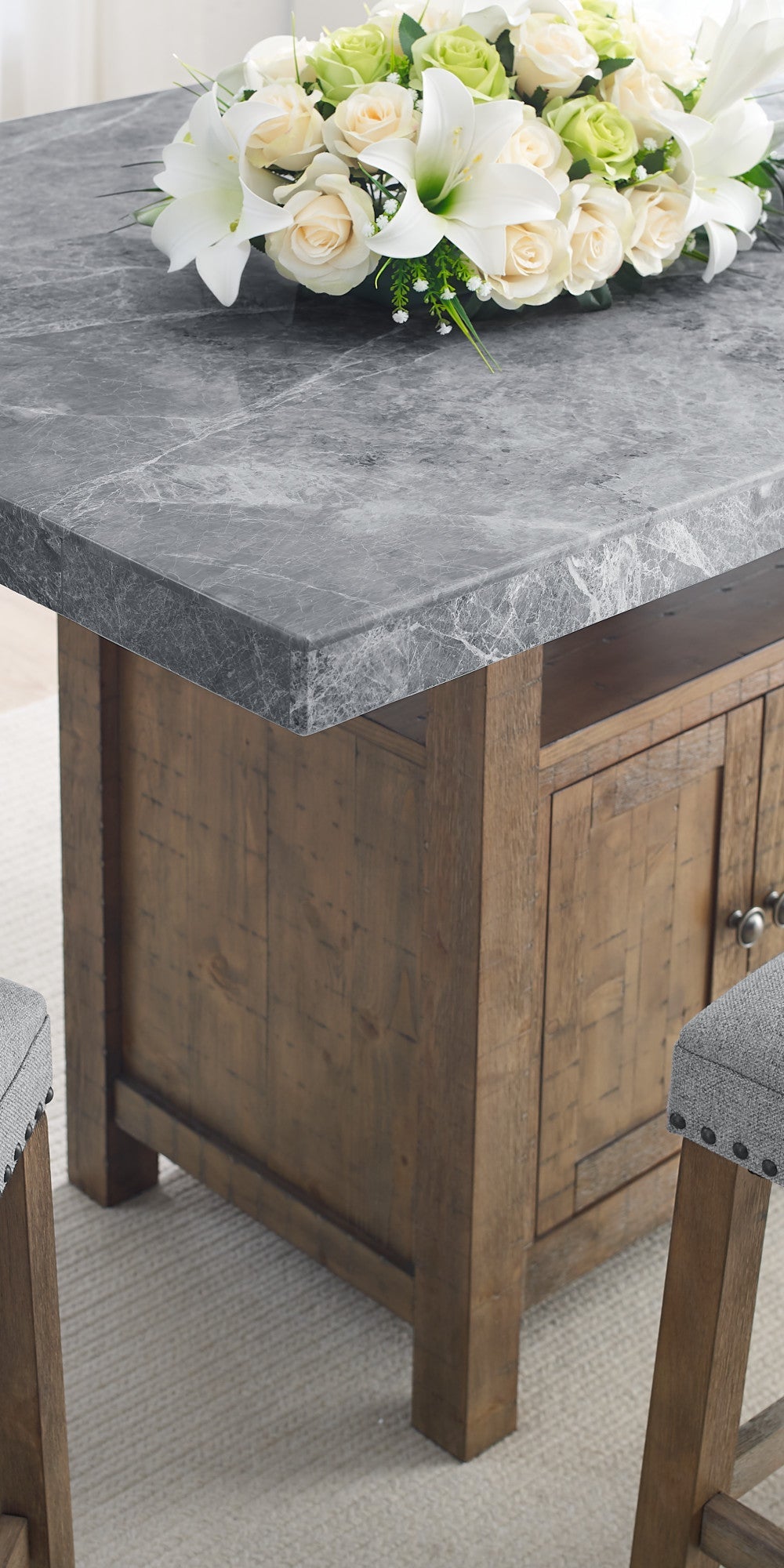 Grayson Gray Marble Top