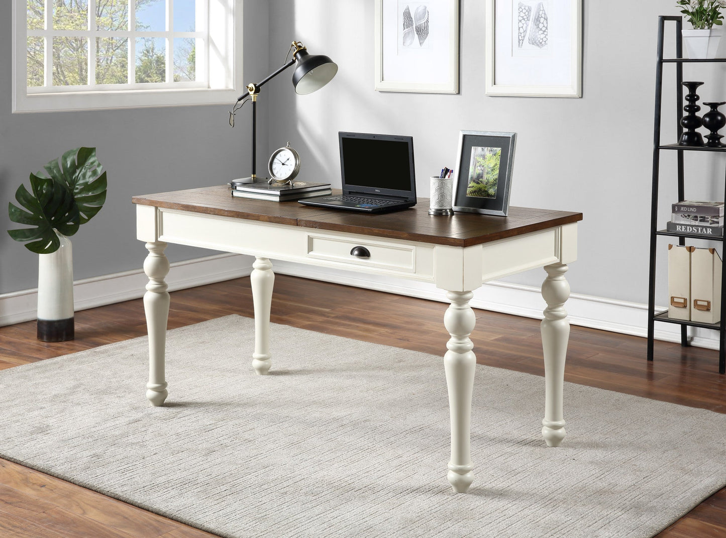 Joanna Ivory/Mocha Lift Top Desk