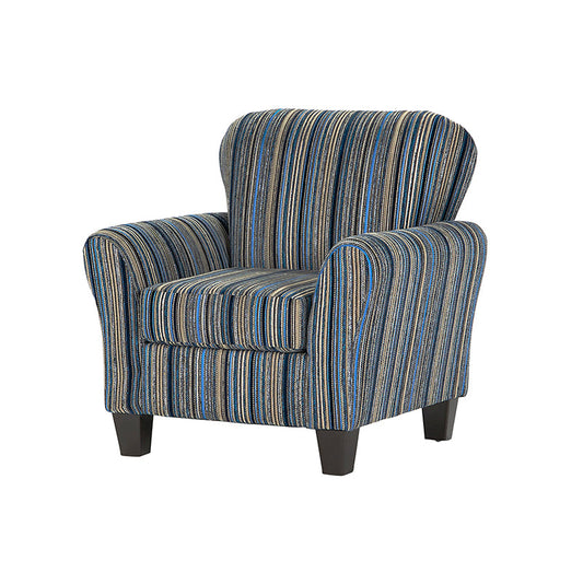 3010 - Peerless Indigo Grey Occasional Chair