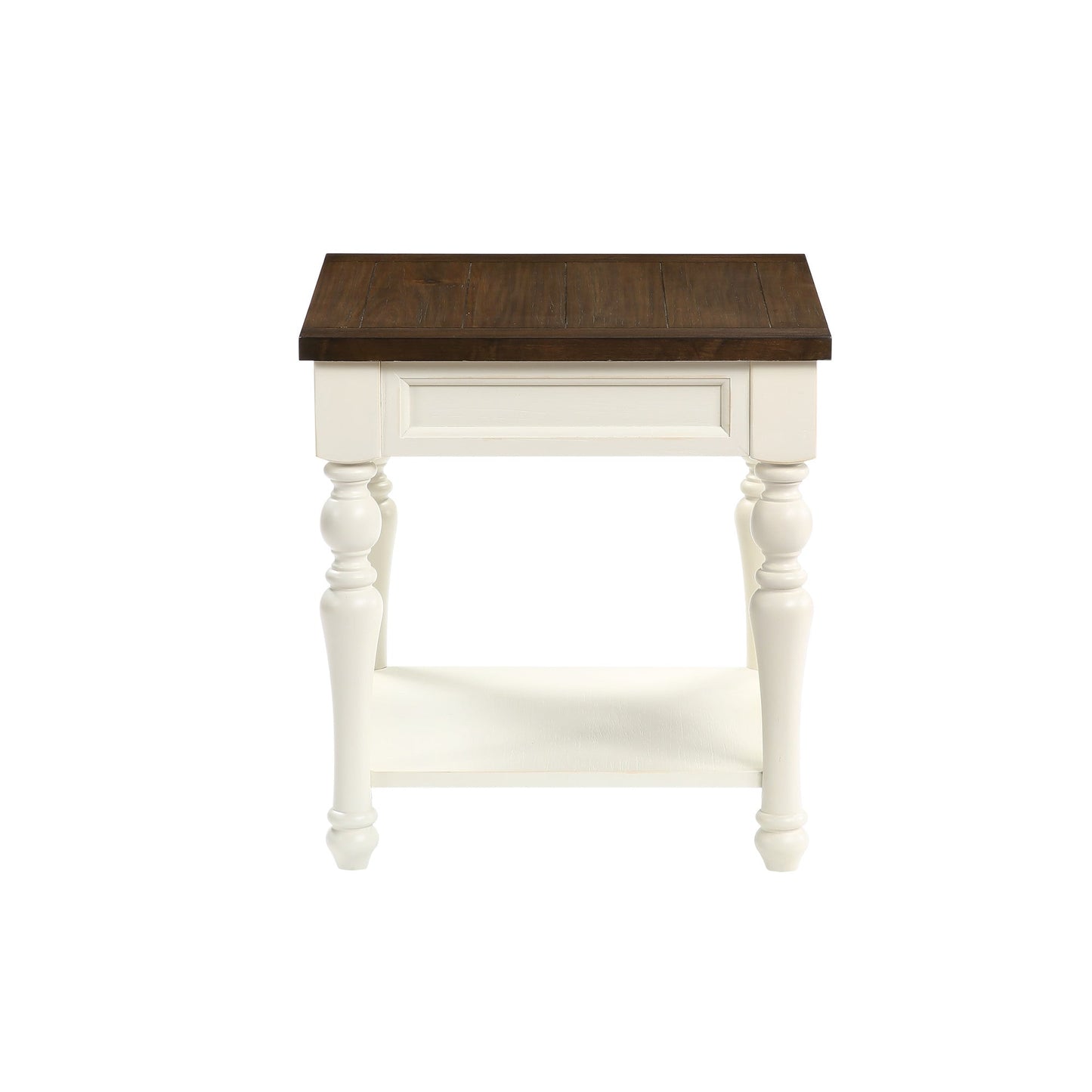 Joanna Ivory/Mocha End Table