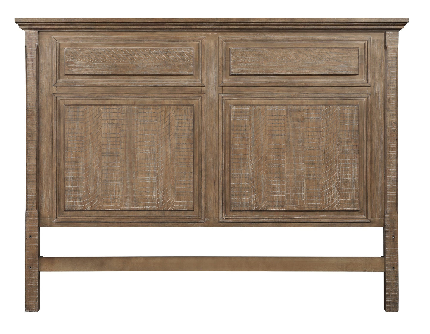 Riverdale Driftwood Queen Panel Headboard