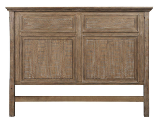 Riverdale Driftwood Queen Panel Headboard