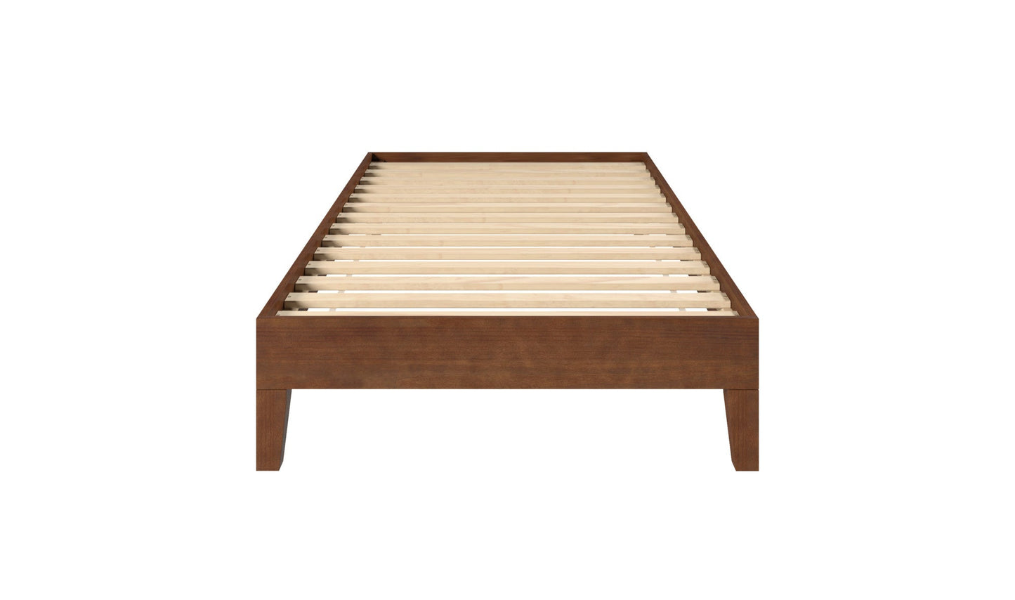 Nix Twin Platform Bed Natural