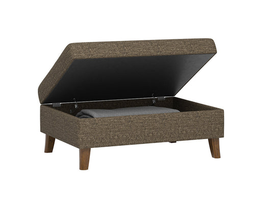 21450 - Freestone Tigereye Storage Ottoman