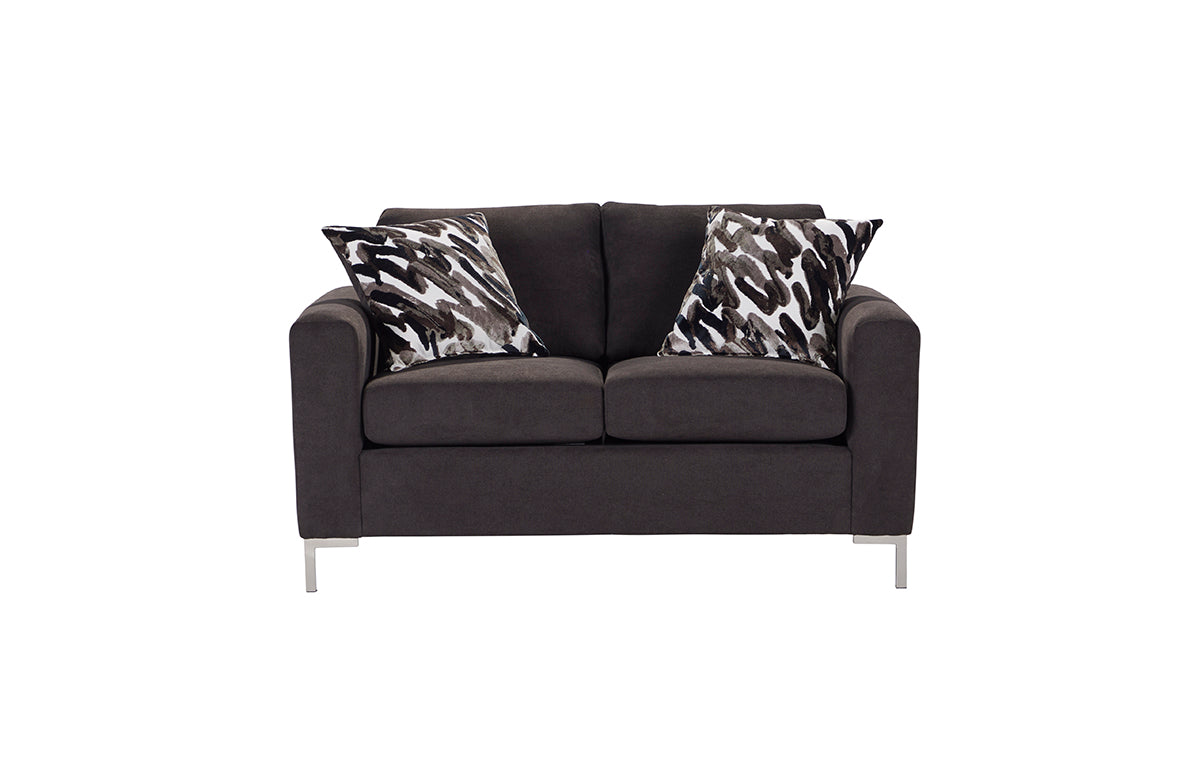 19500 - Posh Espresso Loveseat