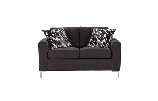 19500 - Posh Espresso Loveseat