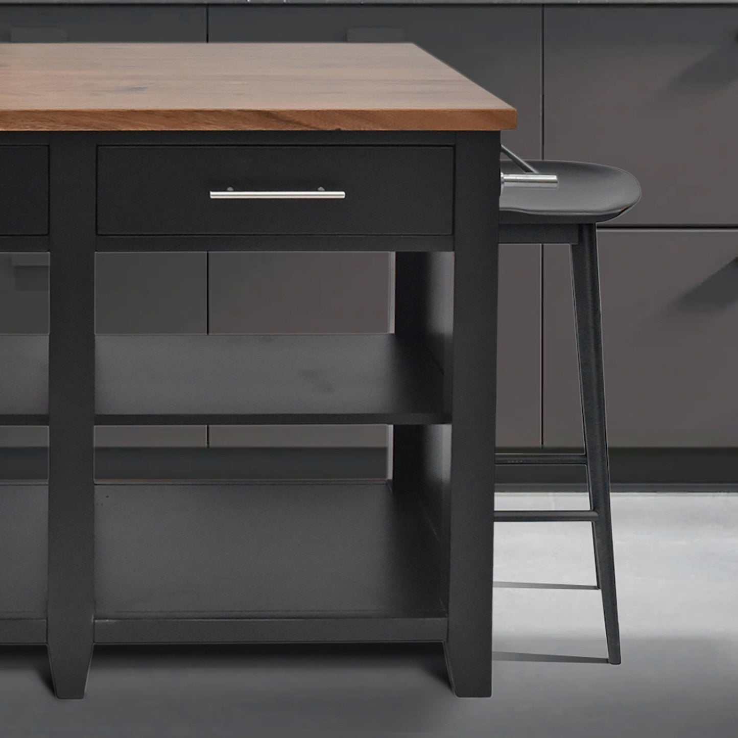 Hilton Counter Stool Black