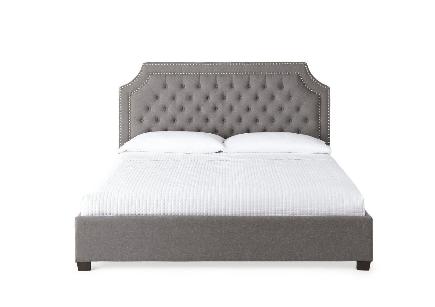 Wilshire King Bed Gray
