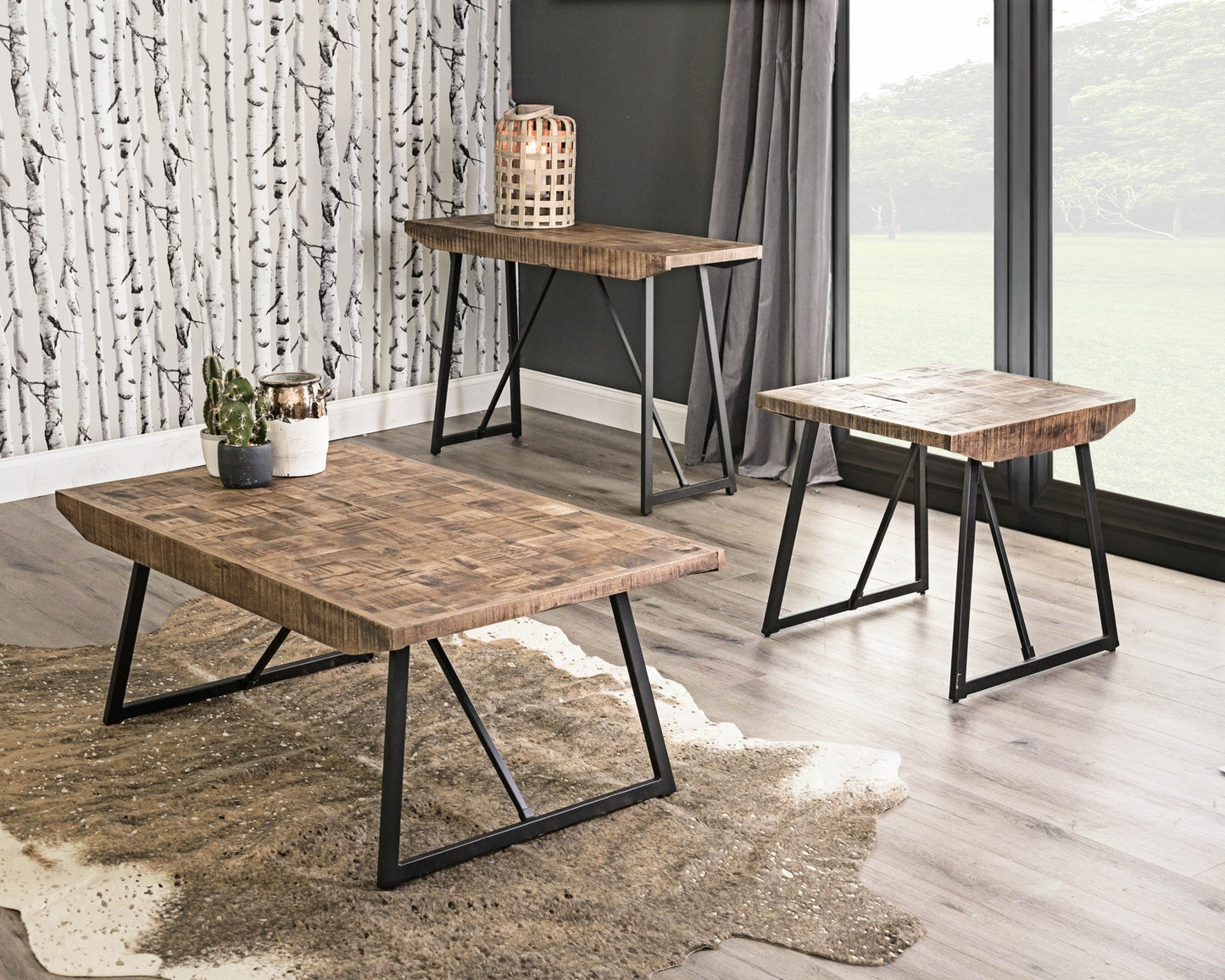 Walden PARQUET SOFA Table