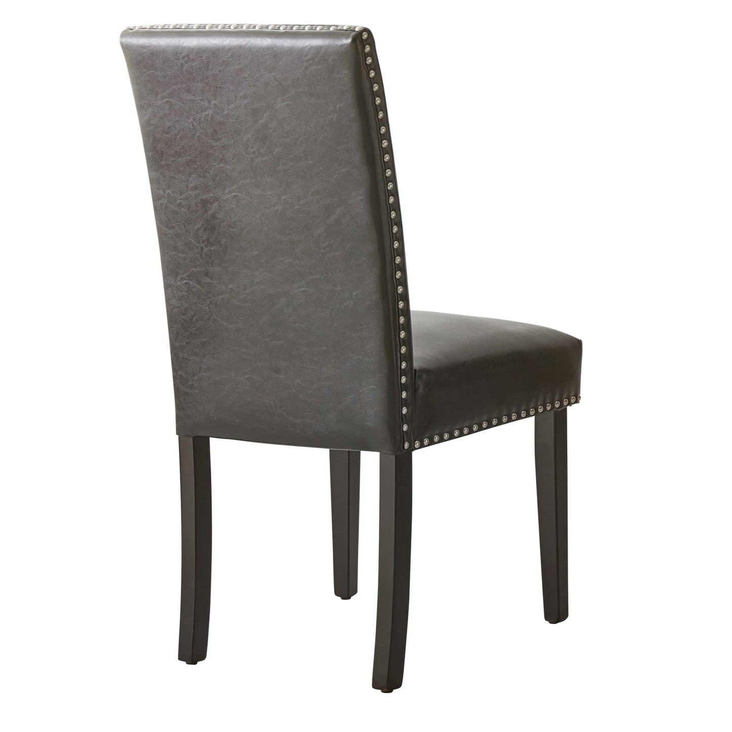 Verano Gray PU Side Chair