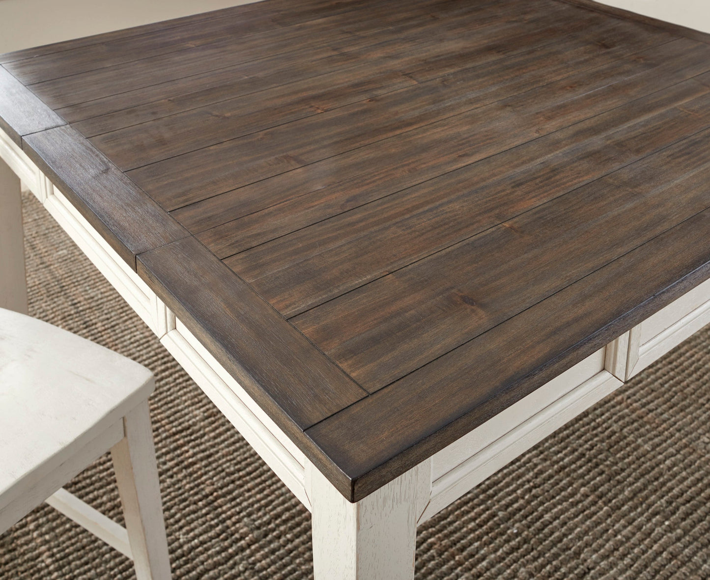 Cayla Counter Table Dark Oak/