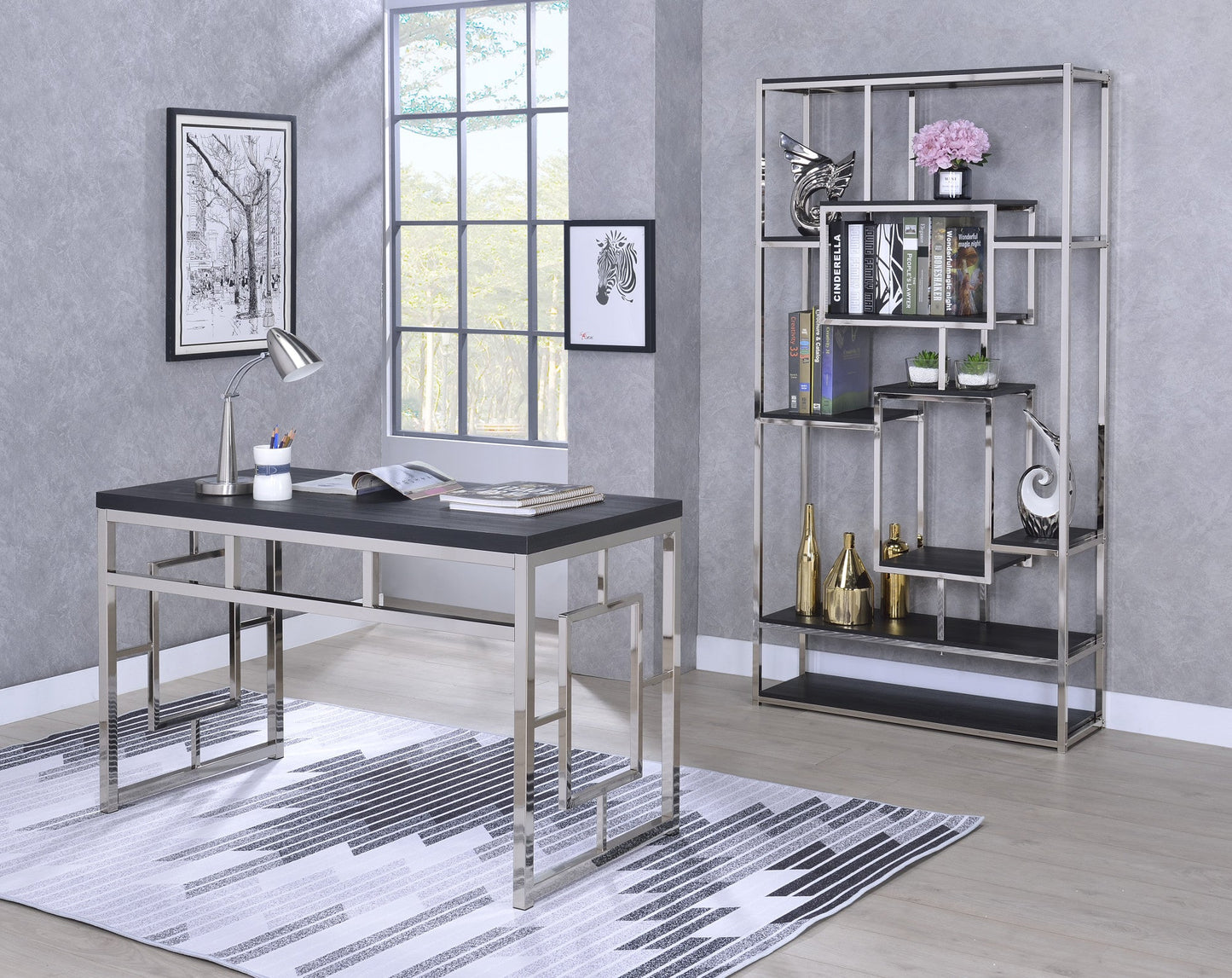 Alize Desk Charcoal