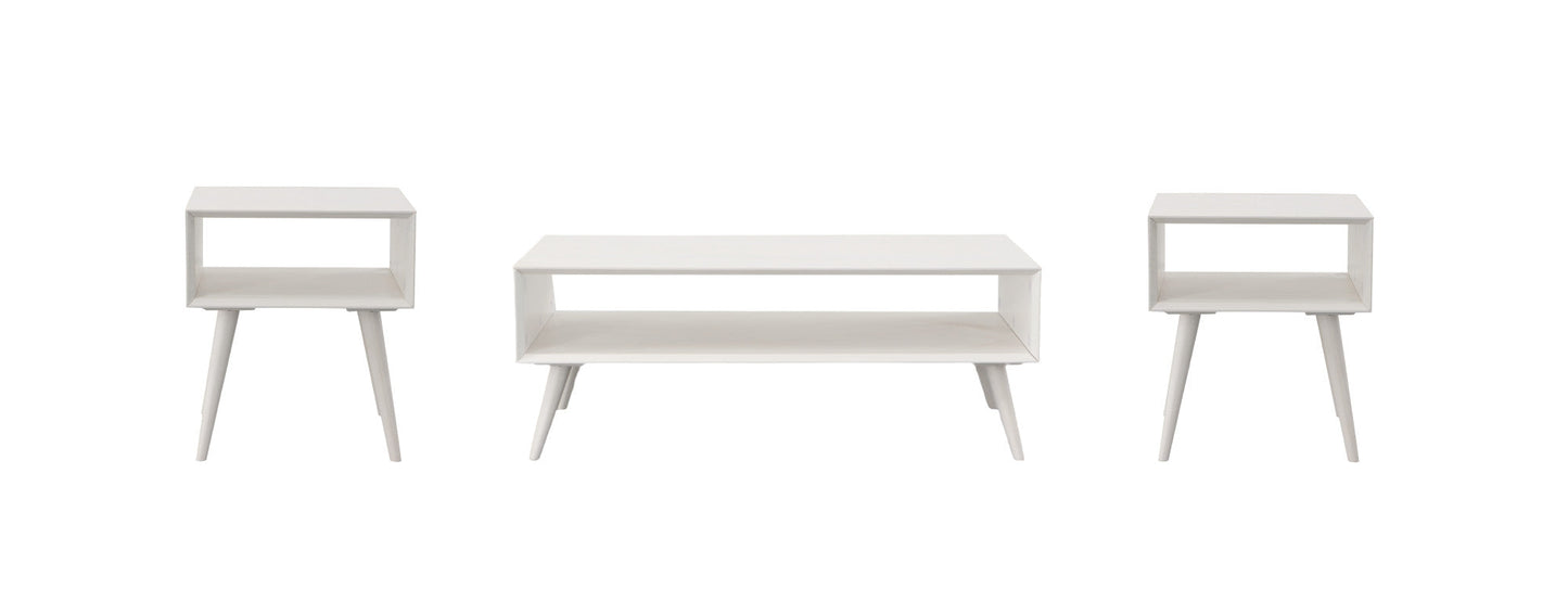 Elin White Occasional 3pc Flat Pack