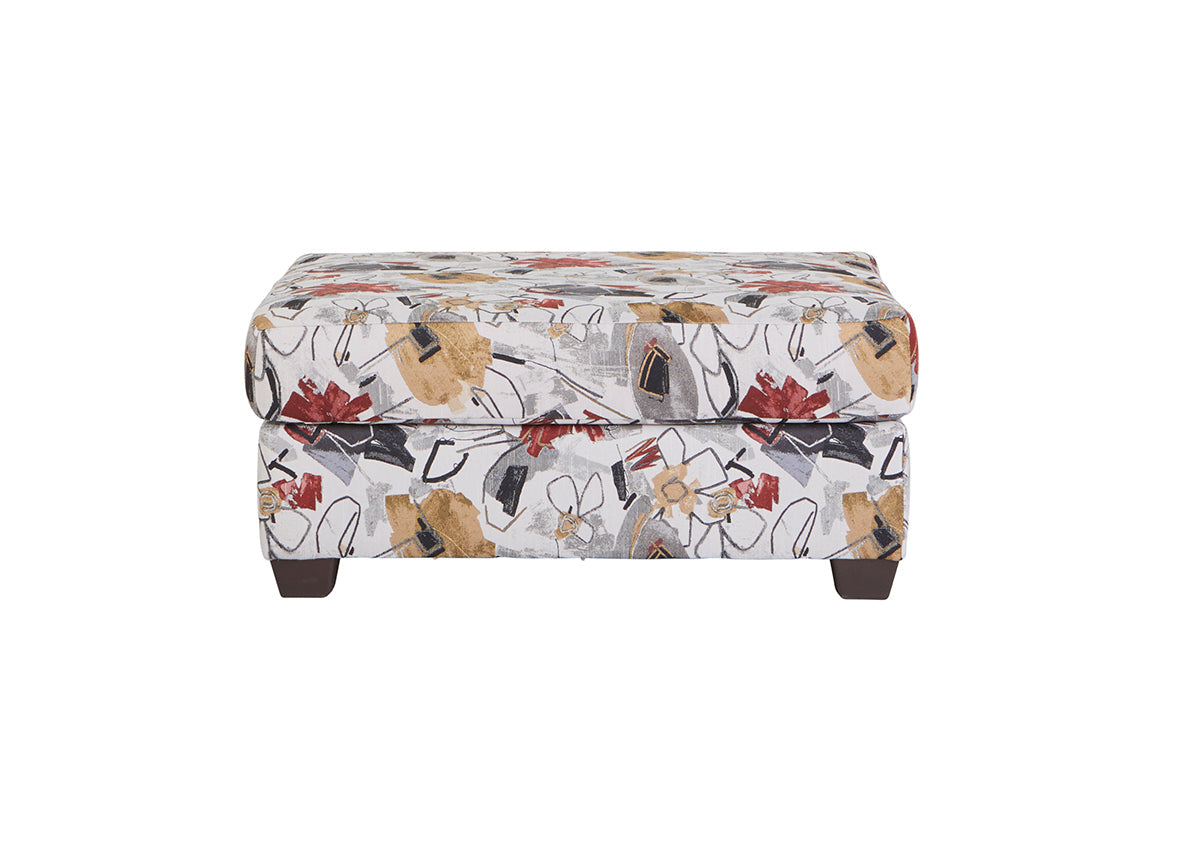13500 - Delightful Cardinal OTTOMAN