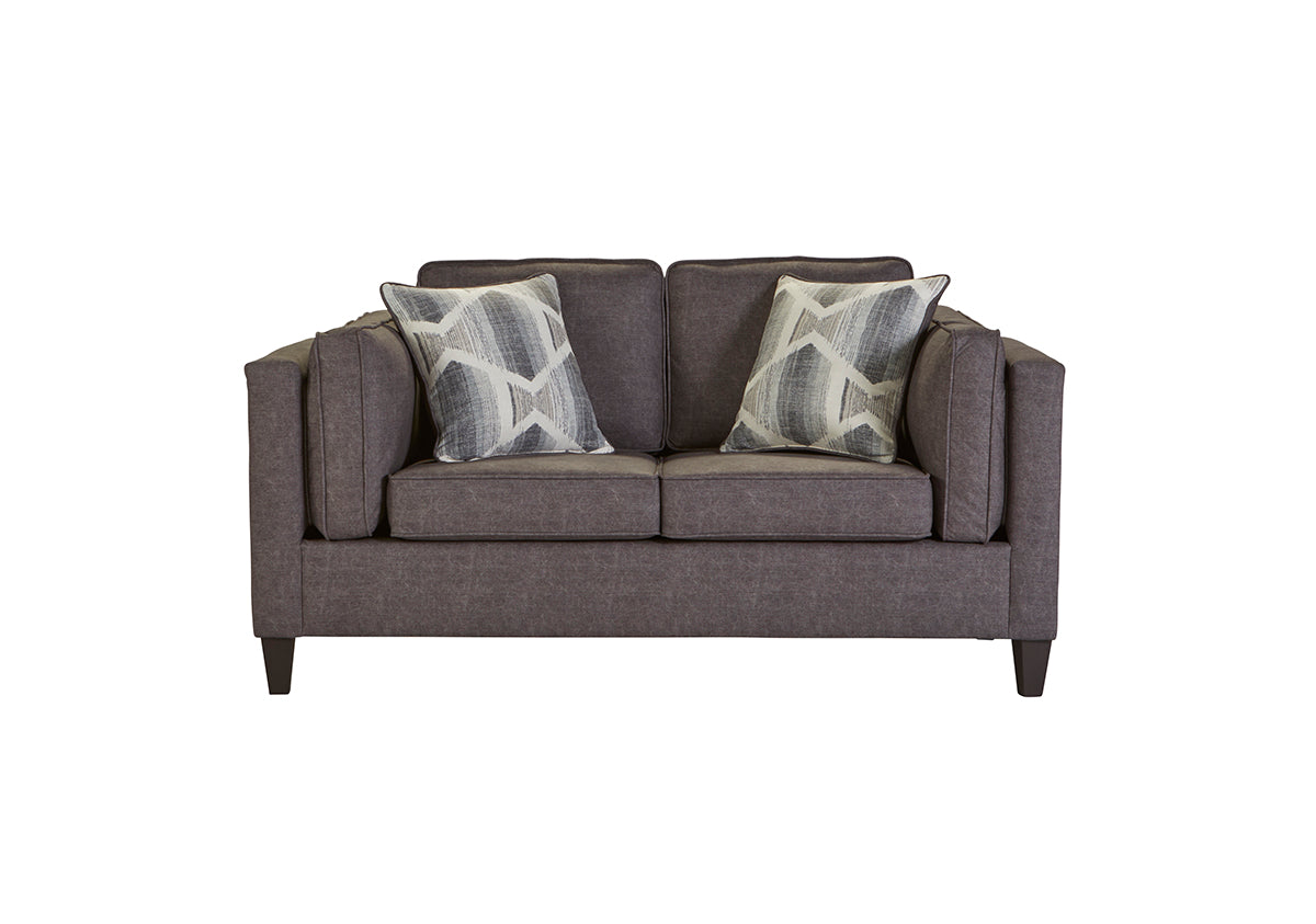 21100 - Forge Smoke Loveseat