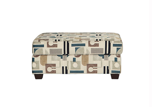 13500 - Chevloit Midnight Ottoman