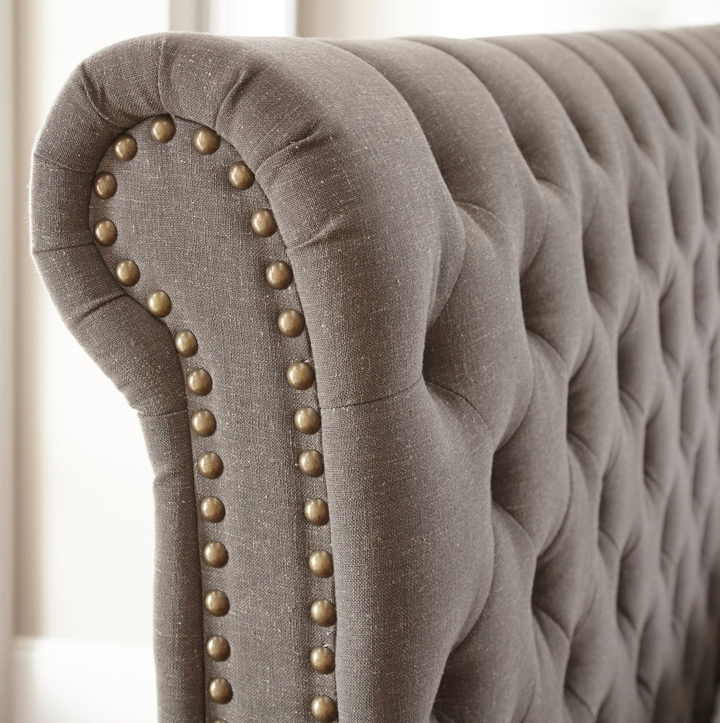 Swanson King Bed Gray