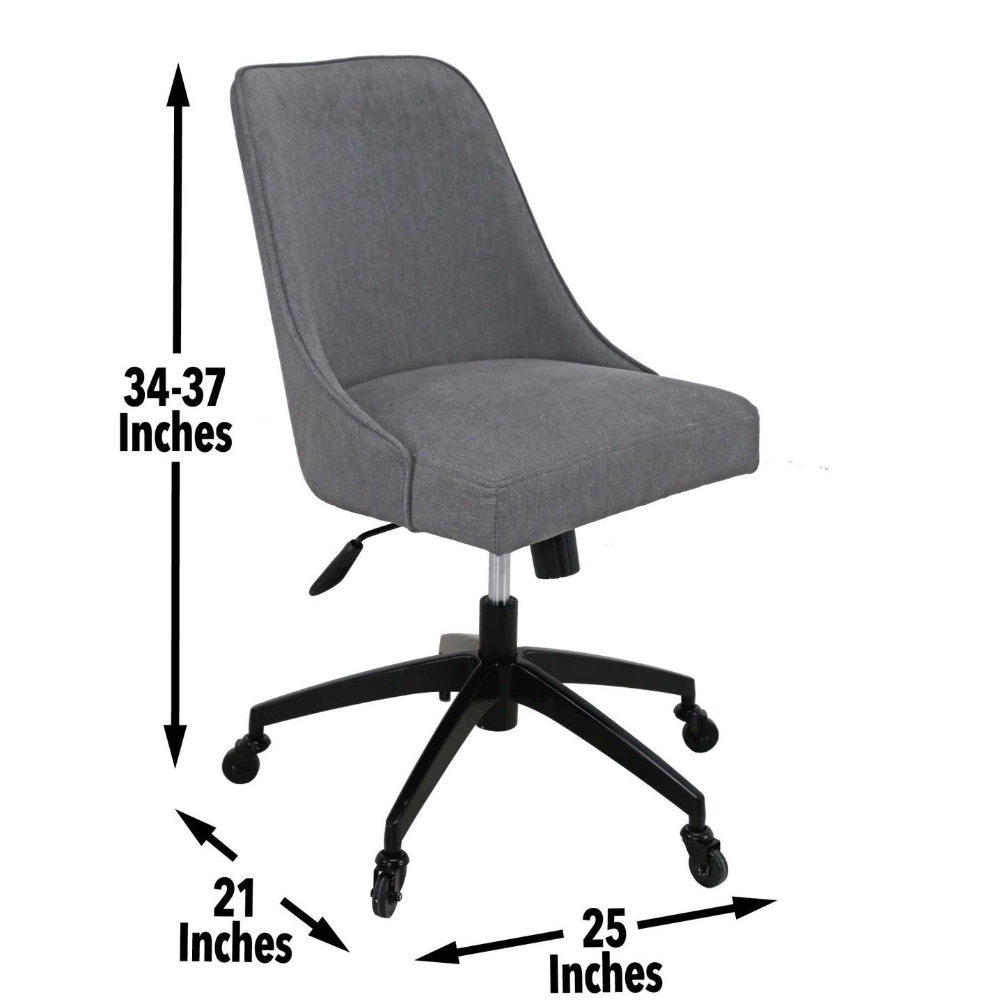 Kinsley Swivel Upholstered Desk