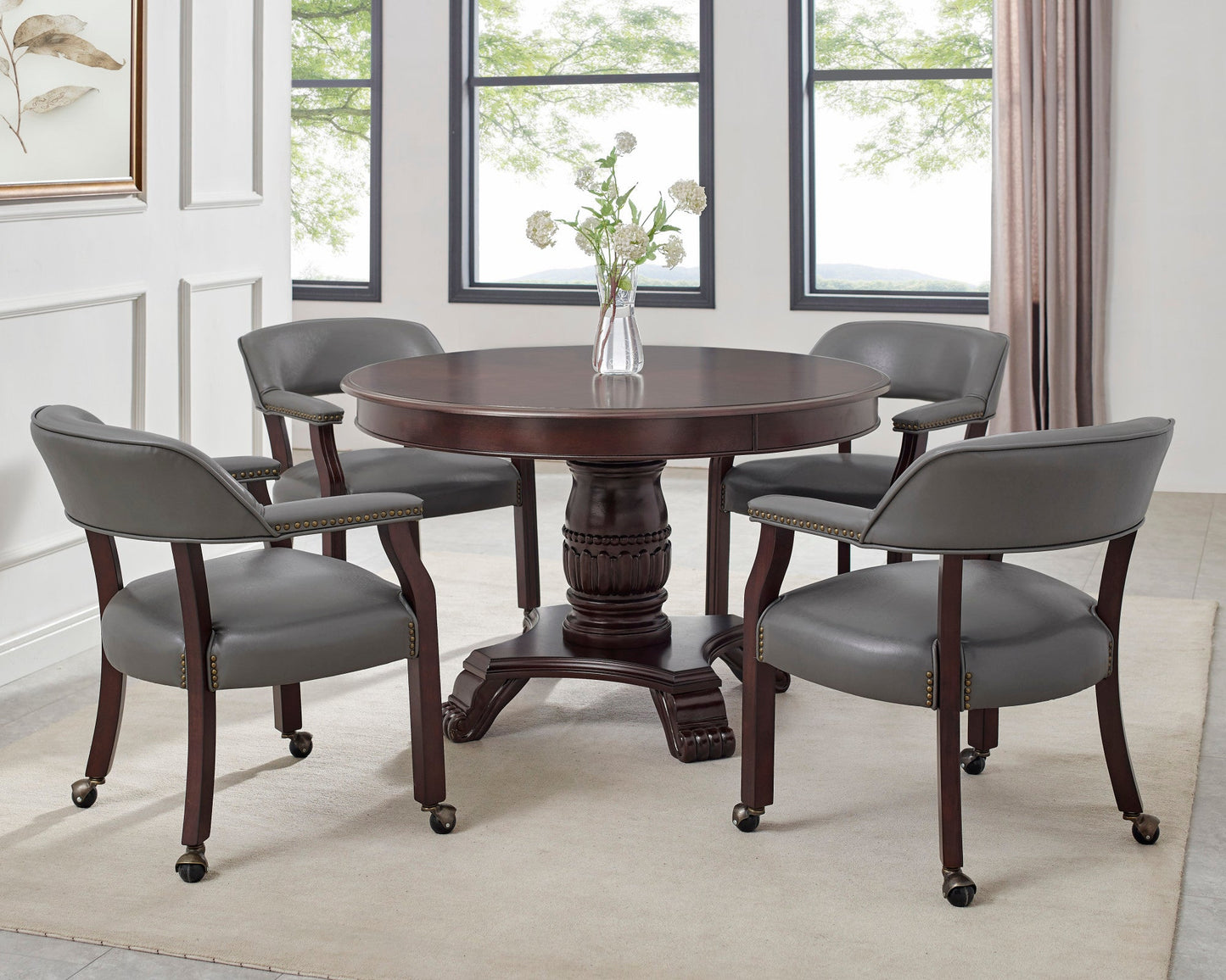 Tournament Arm Chair w/Casters