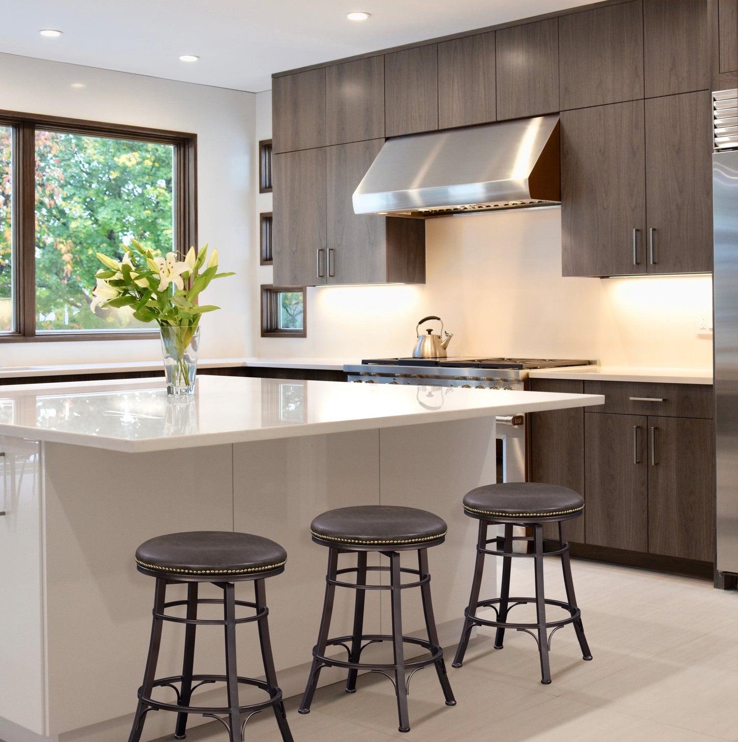 Bali Backless Swivel Counter