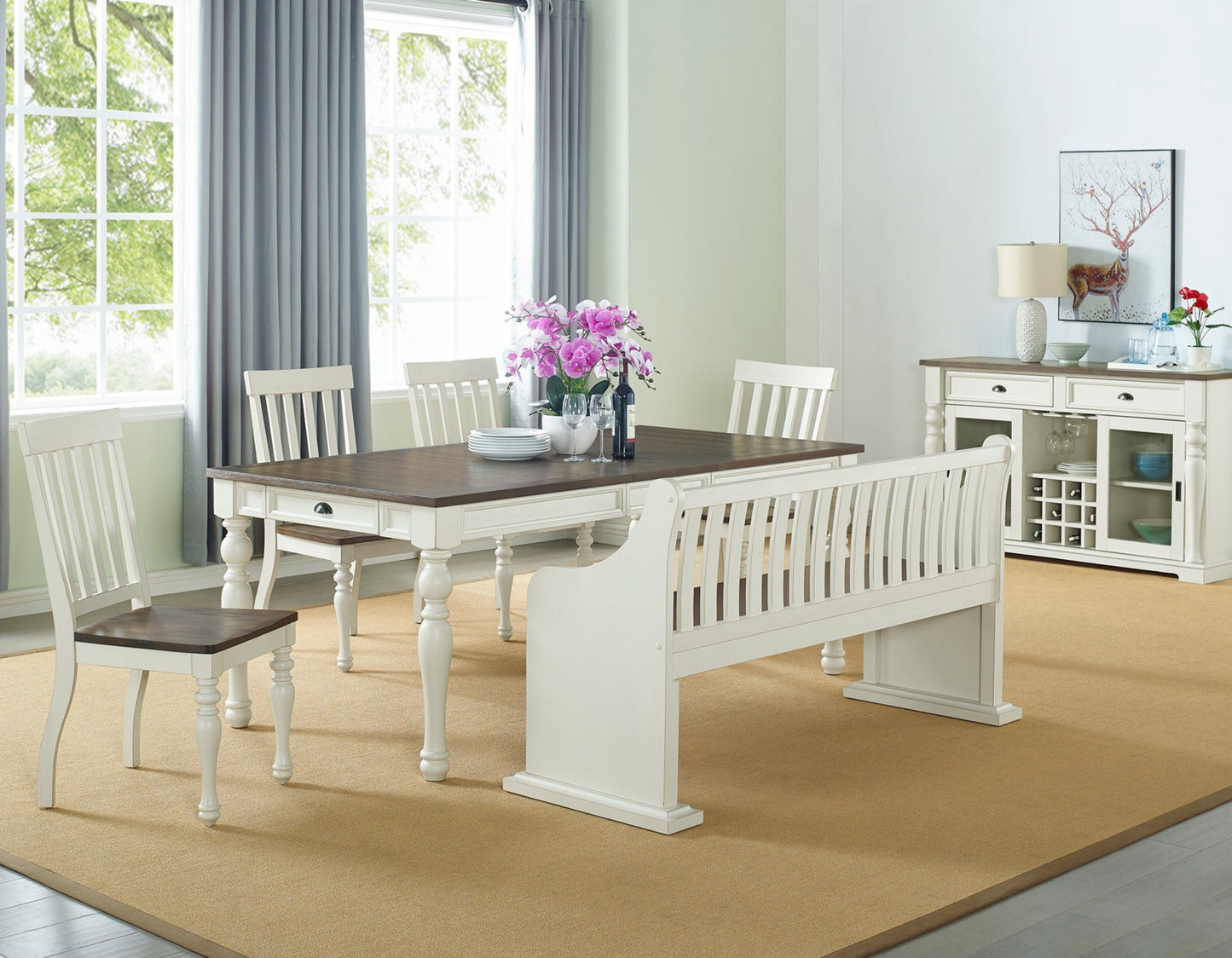 Joanna Two Tone Side Chair