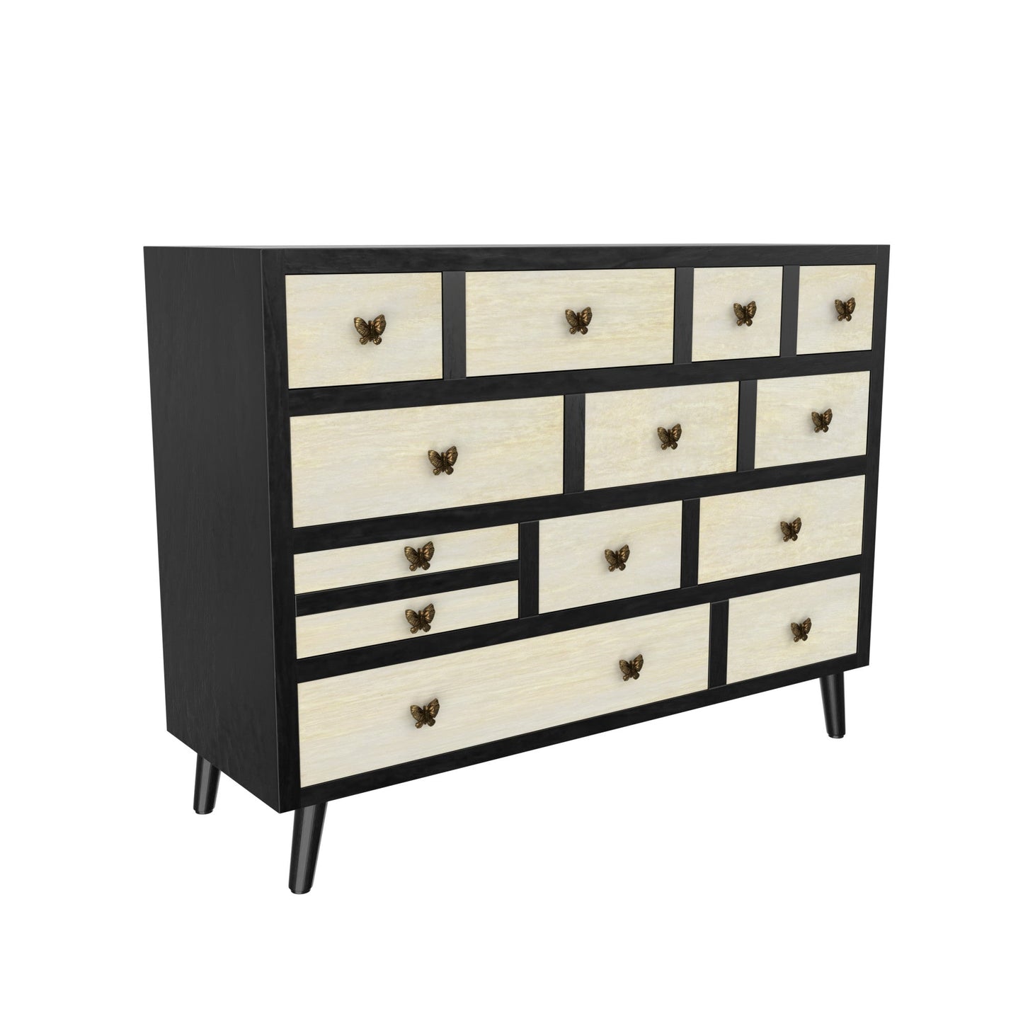 Papillon 13 Drawers Sideboard