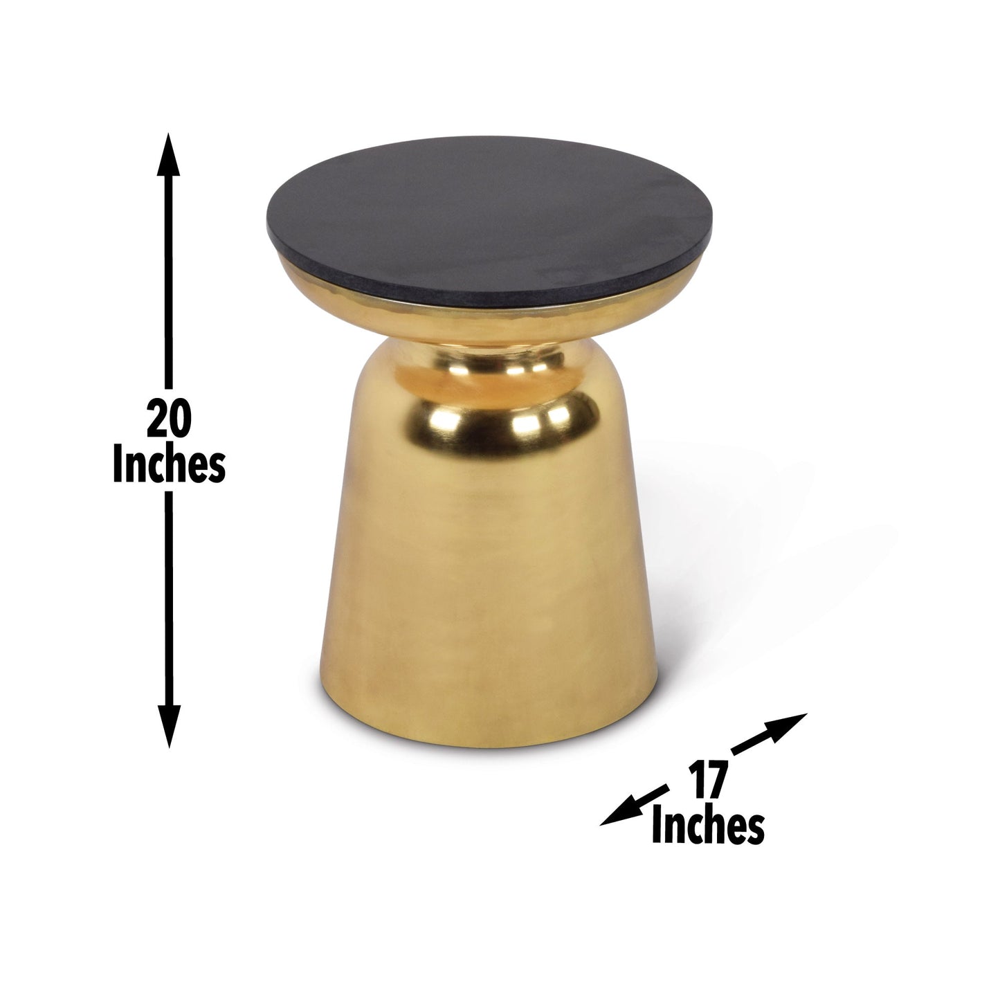 Jovana Round End Table