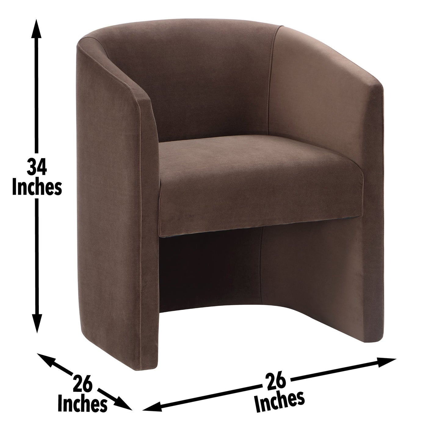 Iris Upholstered Dining/Accent Chr Coco