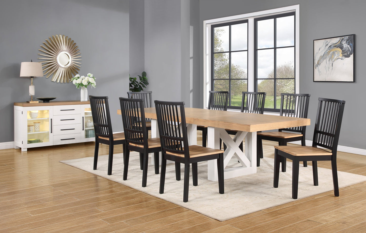 Magnolia White Base Table