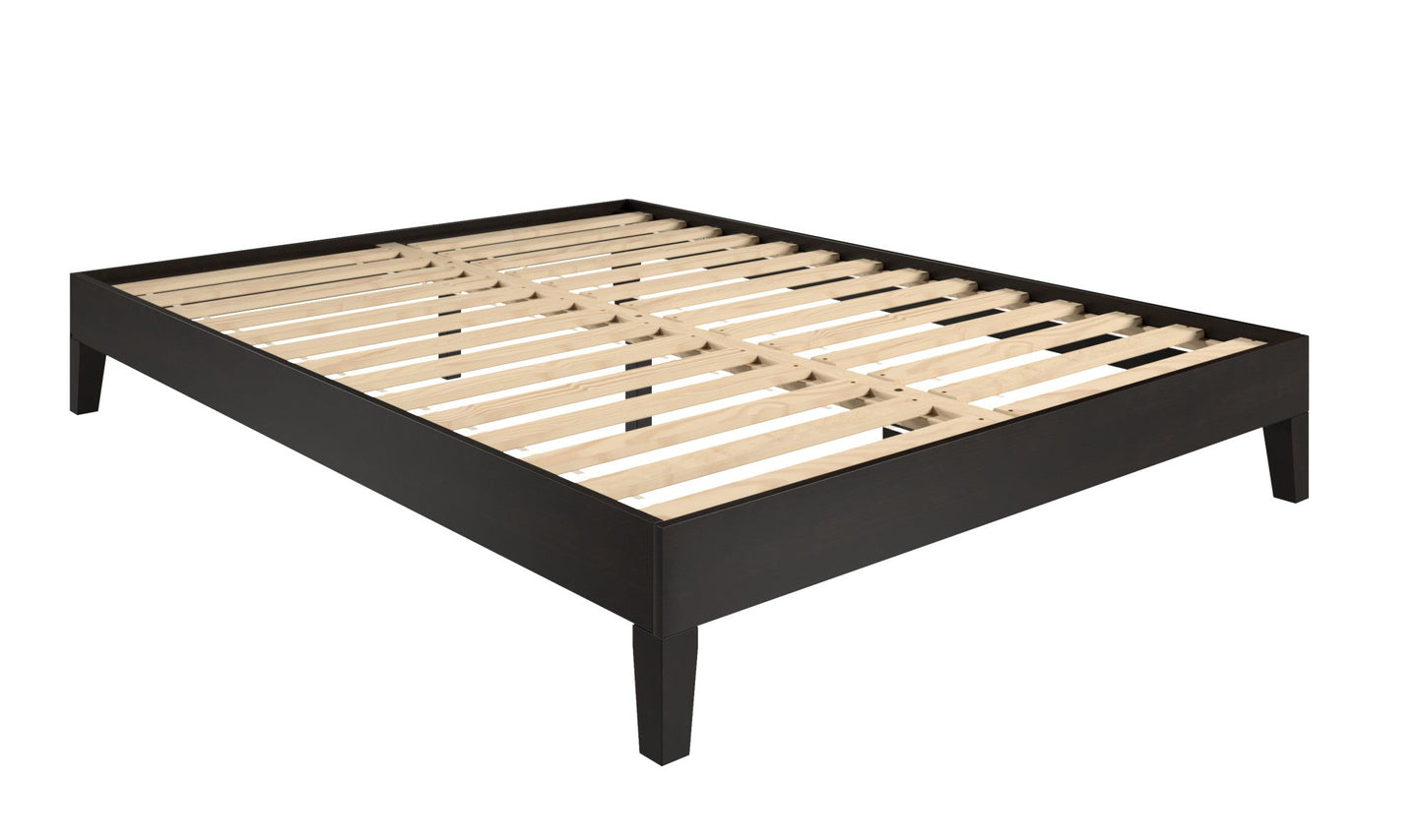 Nix Queen Platform Bed Black