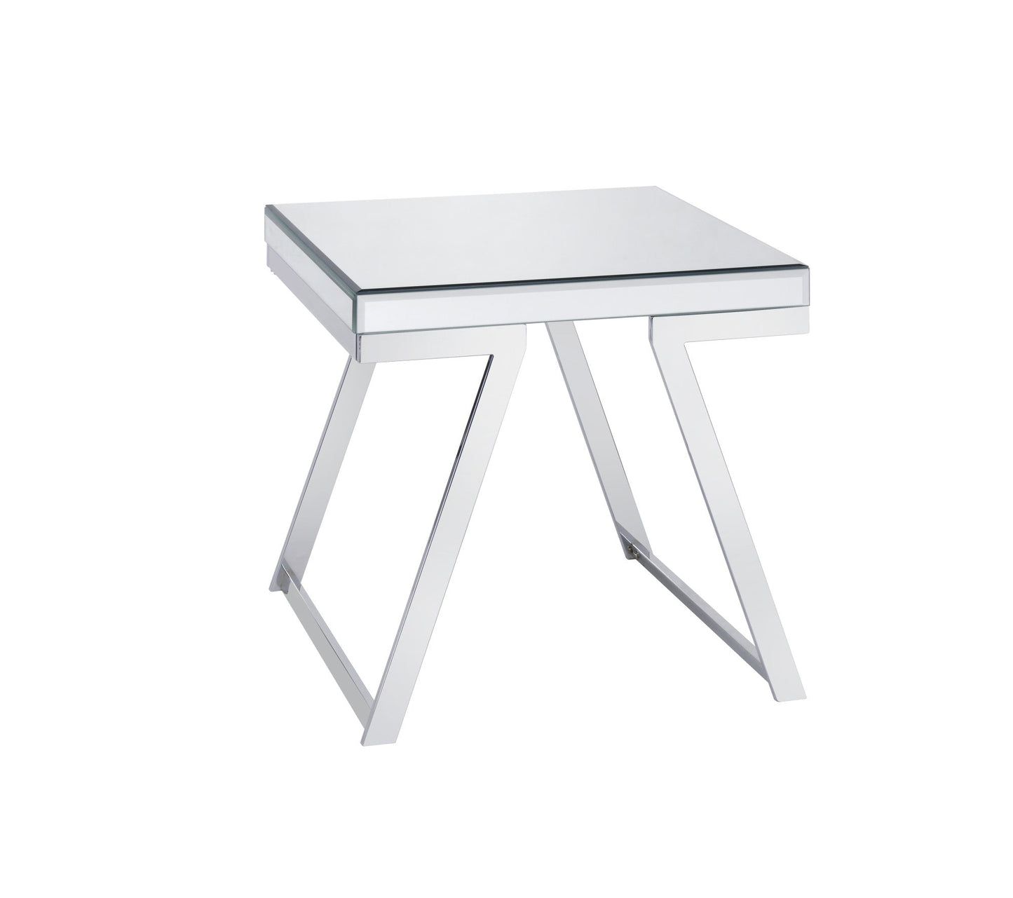 Alfresco Mirrored Top Square End Table