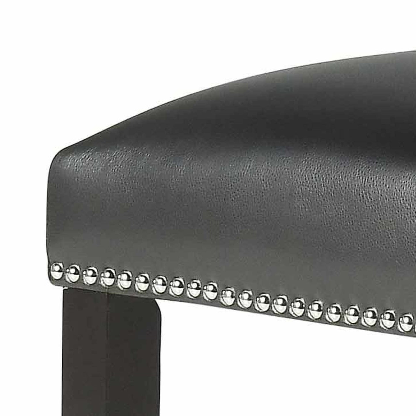 Finley Black PU Side Chair