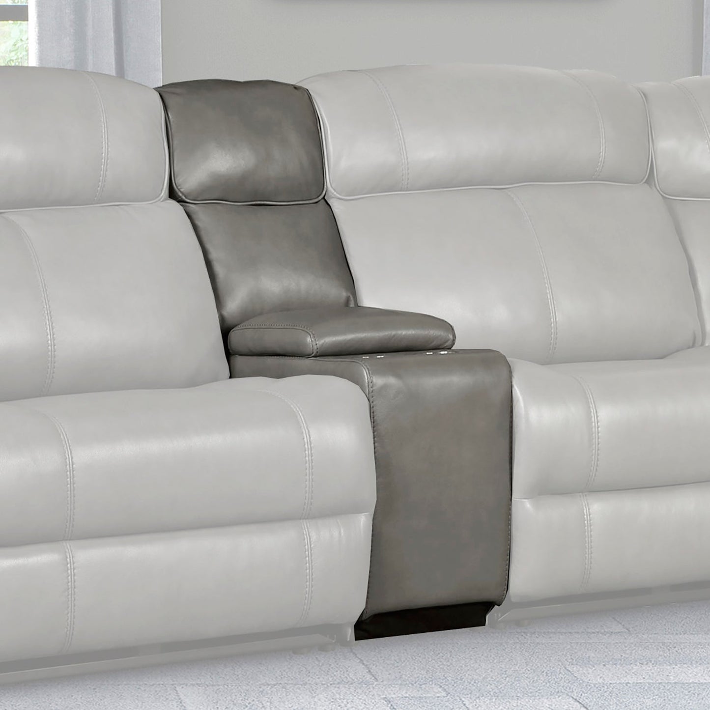 Eclipse Florence Heron Sectional Entertainment Console