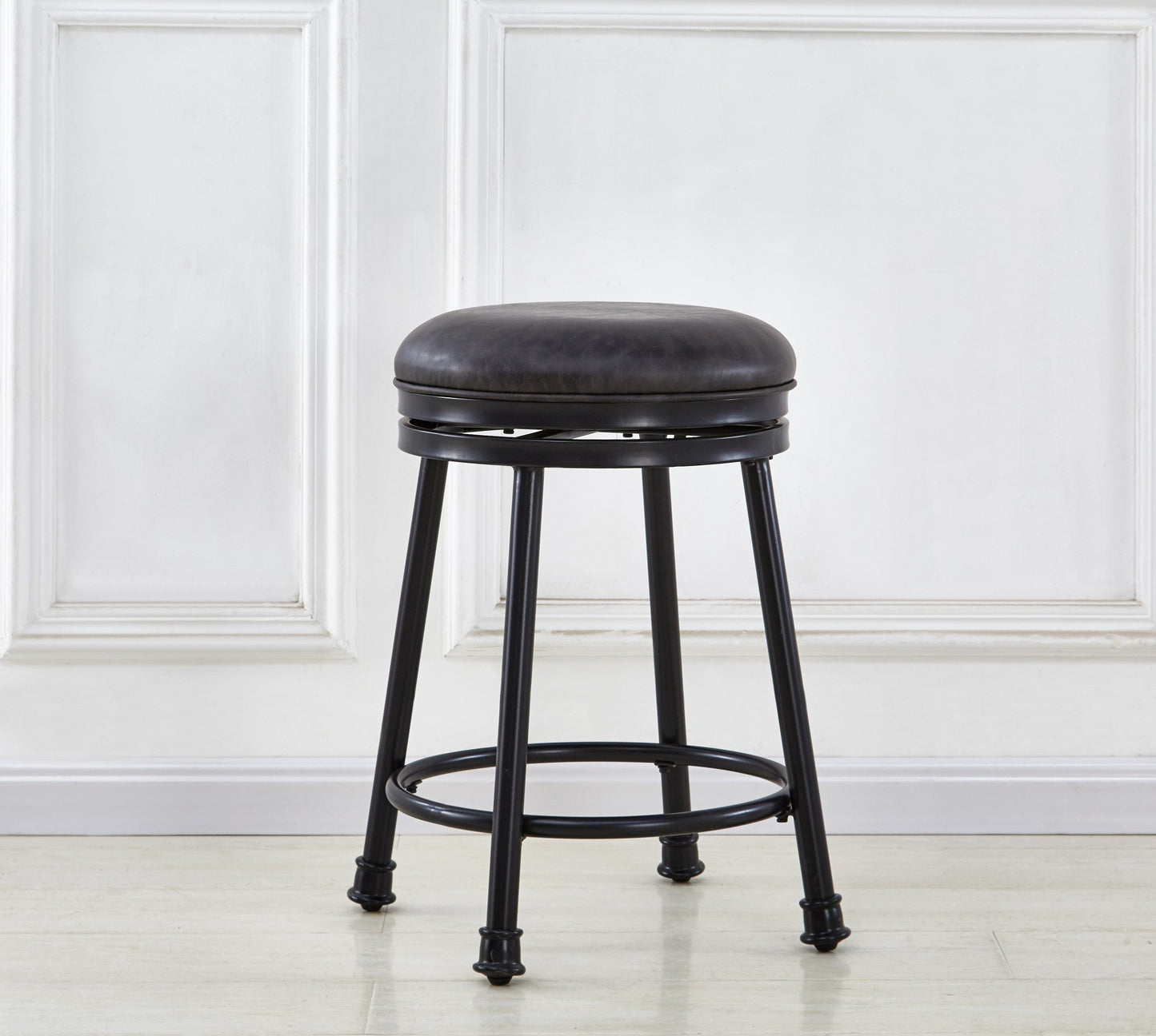 Claire PU Swivel Counter Stool