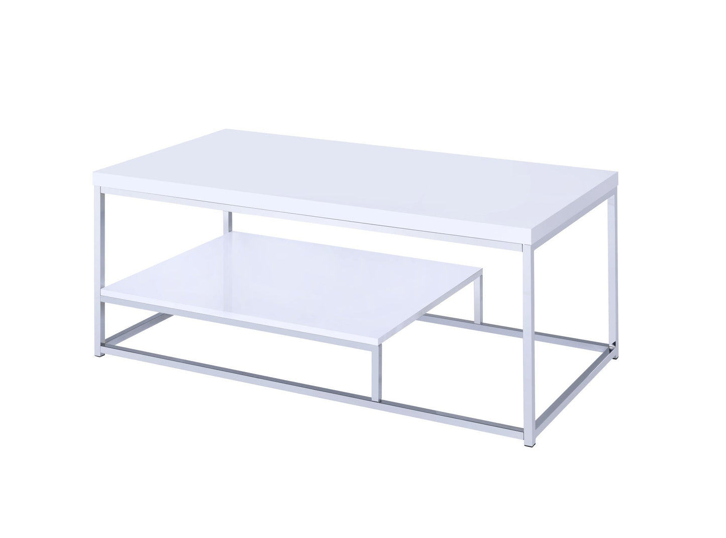 Lucia Cocktail Table White