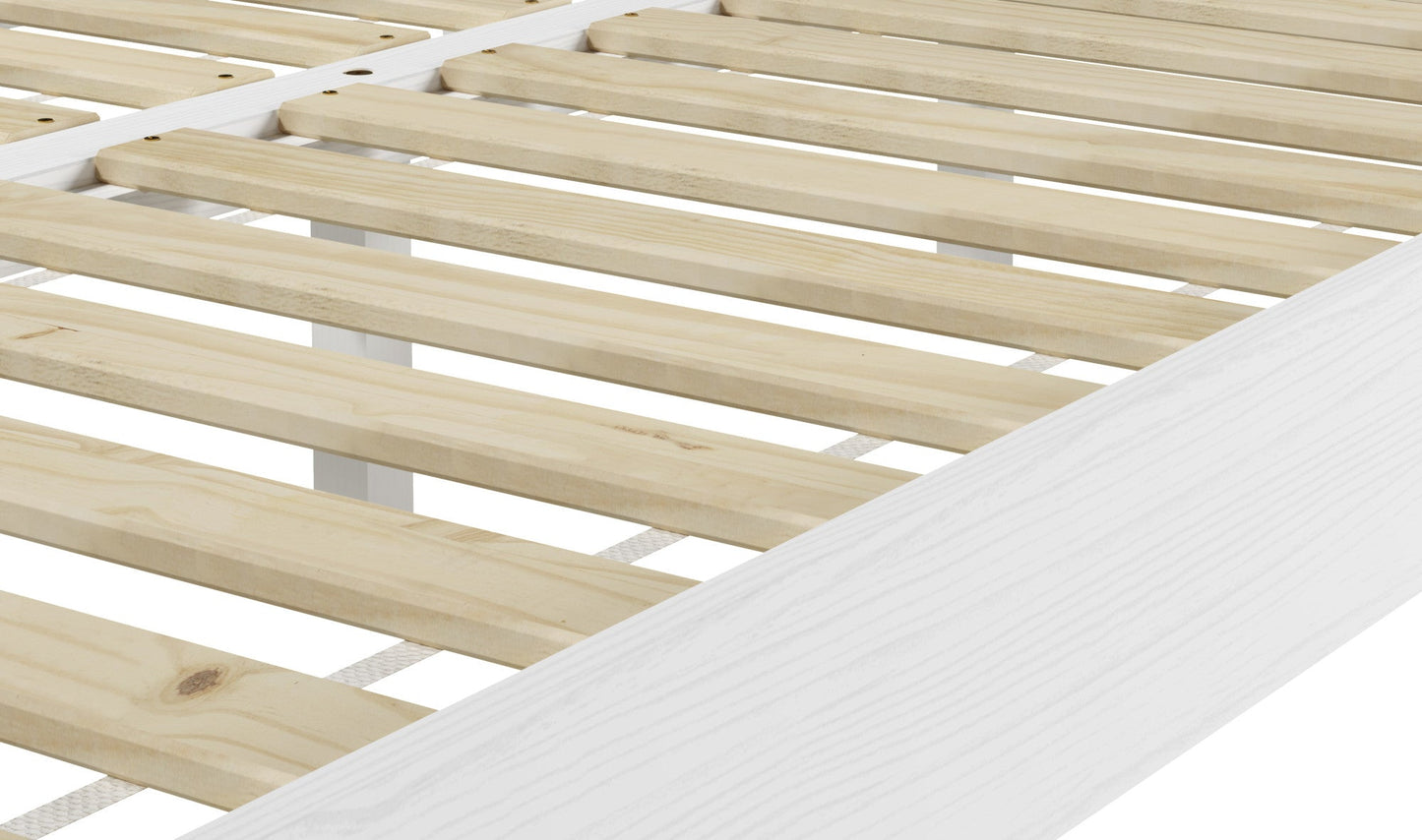 Nix Full Platform Bed White